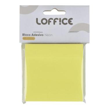 Imagem de Bloco Adesivo 100 Folhas Neon CV244869 Sort Loffice, UNICA