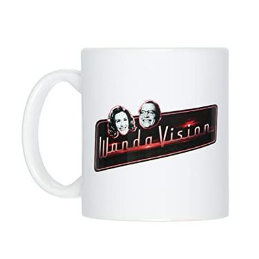 Imagem de Caneca de café Marvel Studios Wanda Vision com logotipo em miniatura 325 ml