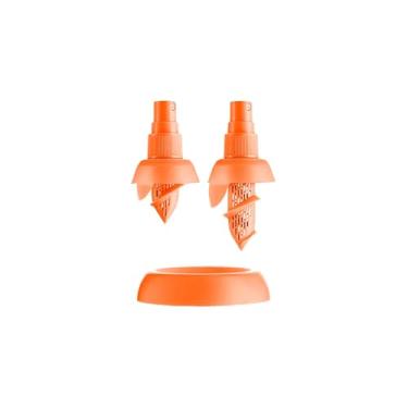 Imagem de Borrifador e Espremedor de Frutas, Spray para Limão e Laranja, Plástico, 10,5cm x 4,5cm, com Tampa