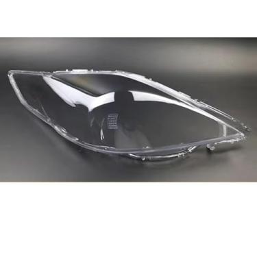 Imagem de VDLJA Capa de farol de carro para Mazda 5 2008 2009 2010, lente transparente da tampa do farol, tampas da carcaça do abajur, tampa da lâmpada, lente difusa de vidro, A/direita