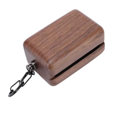 Imagem de Generic Fones de Ouvido Sem Fio, Capa de Madeira Artesanal, Capa de Armazenamento para Smart Momentum 3ª e 4ª Com Forro de Microfibra e Porta de Carregamento