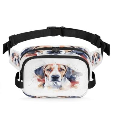 Imagem de Pochete azul retrô borboleta para mulheres e homens com alça ajustável bolsa de cinto bolsa transversal bolsa de peito bolsas de bumbum bolsa tiracolo, Cor 16