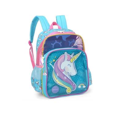 Imagem de Mochila Luxcel Up4you Unicórnio 41x30x14cm 17l