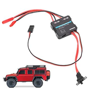 Imagem de equlup RC Brushed ESC, 40A Electronic Speed Controller Water Proof Brushed ESC for 1/16 1/18 WPL C24 C34 MN D90 MN99S MN86s G500 RC Car Upgrade Part