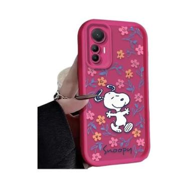 Imagem de Capa De Flor Snoopy Para Xiaomi Poco C65 X7 X6 F6 F5 X5 X3 NFC F3 M5S 