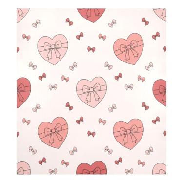 Imagem de Blueangle Capa magnética para lava-louças de coração e laços de dia dos namorados, decoração da capa frontal da máquina de lavar louça, adesivos de eletrodomésticos, adesivos de eletrodomésticos, 58