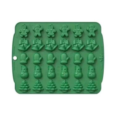 Imagem de Molde De Silicone Para Chocolate Em Forma De Homem De Gengibre, Boneco