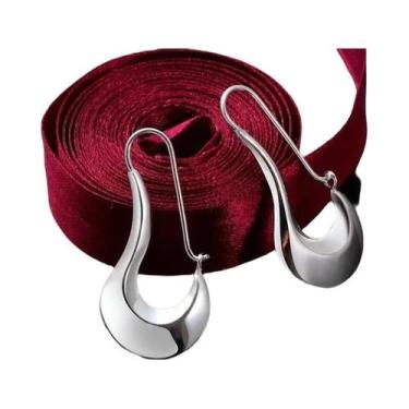 Imagem de Brincos De Argola Em Prata E Ouro Com CZ Para Mulheres, Moda Coreana, 