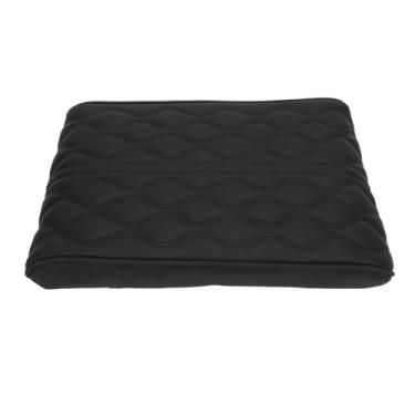 Imagem de Jiawu Capa de Apoio de Braço de Espuma de Memória de Carro Confortável Protetor de Console de Couro de Microfibra para Caminhões Suvs-ajuste Universal