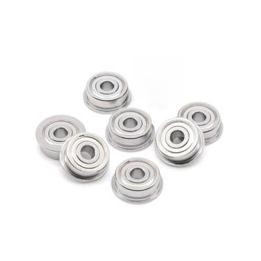 Imagem de F682ZZ 2x5x2.3mm Flange Ball Bearing Thin Wall Metal Shielded Flanged Bearings 10Pcs