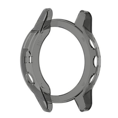 Imagem de QPDRNC Capa protetora para Garmin Fenix 7S 7 7X Capa Smart Watch TPU Silicone Macio Protetor Fenix 5S 5 5X Plus 6 6X Pro Shell Sleeve (Cor: Preto, Tamanho: 26mm Fenix 6X 6XPro)