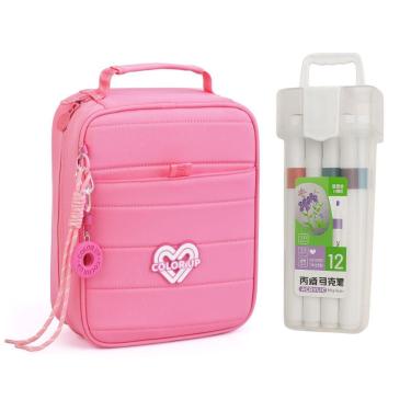 Imagem de Estojo Box ColorUp com 12 Canetinhas Efeito Luz Comfy-Feminino