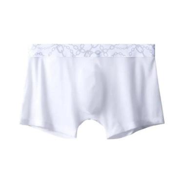 Imagem de Cuecas Boxer Masculinas De Seda Gelada Sem Costura Finas Transparentes