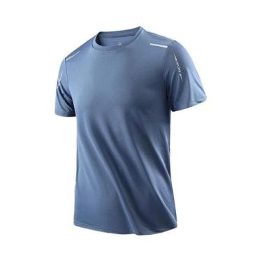 Imagem de Camiseta Masculina De Secagem Rápida E Respirável Para Corrida, Elásti