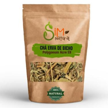 Imagem de Chá Erva de Bicho Folhas Premium - Sim Natural, 50 GRAMAS