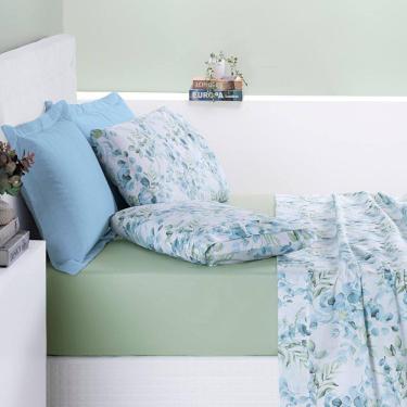 Imagem de Conjunto Lencol Casal Queen Size Selin 04 Pçs Toque Super