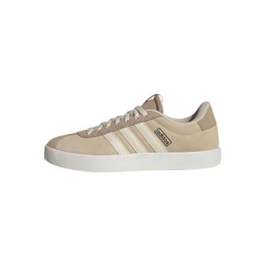 Imagem de adidas Tênis feminino VL Court 3.0, Sand Strata/Wonder White/Off White, 40