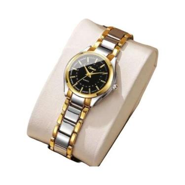 Imagem de Relógio De Pulso Feminino De Luxo Com Pequeno Mostrador, Relógio De Qu