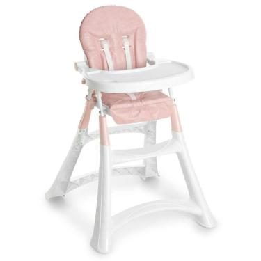 Imagem de Cadeira De Refeição Alta Premium Rosa - Galzerano
