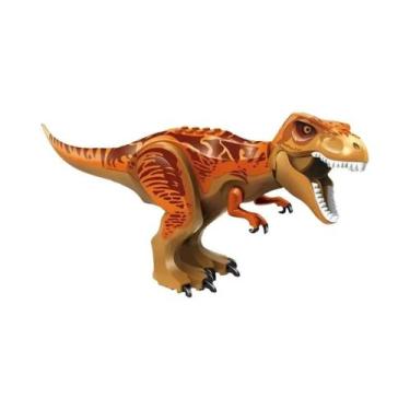 Imagem de Conjunto De Blocos De Montar Dinossauro Brutal Raptor Tyrannosaurus I-