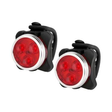 Imagem de Lanterna Traseira LED USB Recarregável À Prova d'Água Para Ciclismo, C