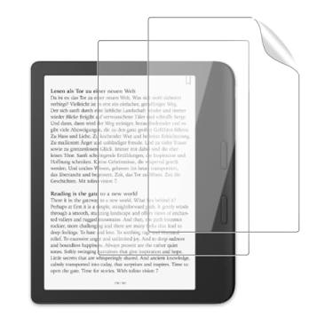 Imagem de Oshmirian Pacote com 2 protetores de tela com toque de papel para tablet Tolino Vision Color Drawing de 18 cm – Filme PET fosco antirreflexo, antiimpressões digitais, resistente a arranhões, alta