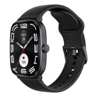 Imagem de Smartwatch Haylou RS5 Preto Ls19 Tela Amoled 2,01, Chamadas Bluetooth, 150 modos Esportes-Unissex