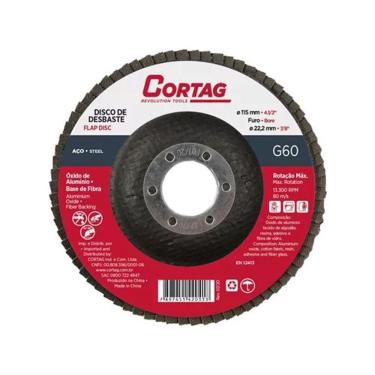 Imagem de Disco Flap Classic Basic 115mm Grão 60 - Norton