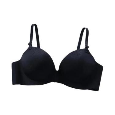 Imagem de Sutiã Bralette Feminino Sem Costura Push up Respirável Sem Aro Copa 34