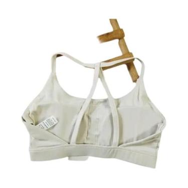 Imagem de Top De Treino De Yoga Feminino Com Alças Finas E Design De Costas Boni