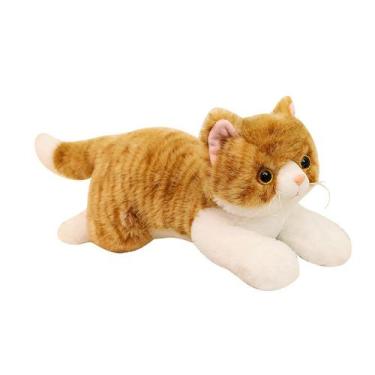 Imagem de Brinquedo de pelúcia Soft Cartoon Orange Tabby Cat 42 cm - yiweisai
