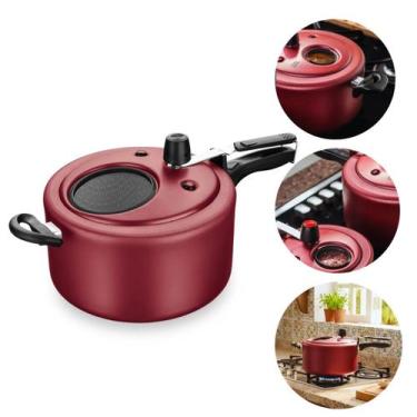 Imagem de Panela de Pressão 4,5L Antiaderente Com Visor Superior Grande MTA Graf