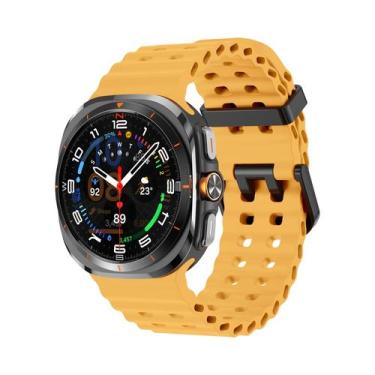 Imagem de Pulseira De Borracha Substituta Para Samsung Galaxy Watch 7 8 Ultra Ac