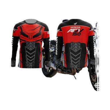 Imagem de Camiseta Masculina De Manga Comprida De Secagem Rápida Honda, Casual, 