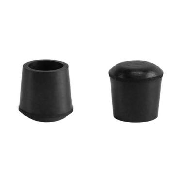 Imagem de Protetores De Borracha Antiderrapantes Silenciosos Para Pés De Cadeira