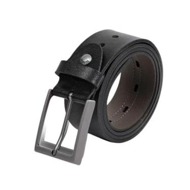 Imagem de Cinto Masculino Em Couro Ferracini Preto, Preto, 120