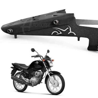 Imagem de Alça Traseira Bagageiro Moto Honda Start 160 16/24 Pto Fosco