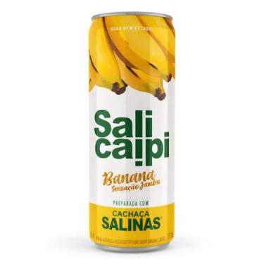 Imagem de Cachaça SALINAS Salicaipi Banana Sensação Jambu 355ml
