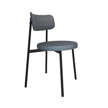 Imagem de Cadeira Kyta Fixa com 4 Pés 50 X 44,7 X 83,8 Cm com 1 Unidade - Metali