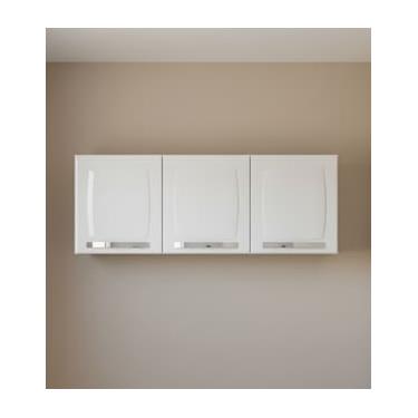 Imagem de Armário de Cozinha Aéreo Triplo Itatiaia Rose 3 Portas 105cm de largura