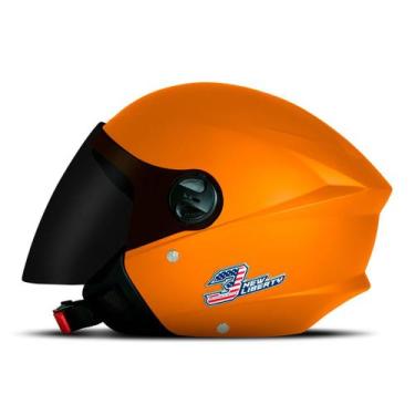 Imagem de Capacete Aberto Masculino Feminino Protork New Liberty 3 Elite Com Vis