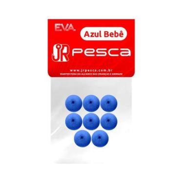Imagem de Eva boleado jr pesca 12mm mod. bolinha, 1332, Azul bebe