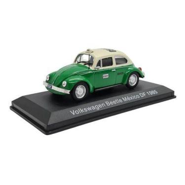 Imagem de Miniatura Volkswagen Fusca México 1985 Taxis Do Mundo 1:43 - IXO, Verd