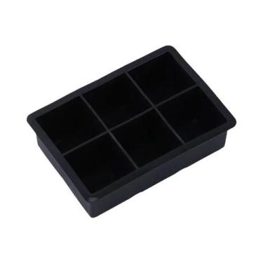 Imagem de Forma De Gelo Reutilizável De Silicone 3 X 3 Cm, Moldes Quadrados Para