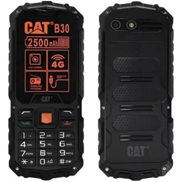 Imagem de Celular Caterpillar B30 4g Tela 2.4 Lcd Preto Resistente Preto Celular