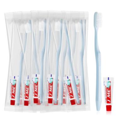 Imagem de Escova de dentes Lilingsty 18 cm azul claro  100 unidades