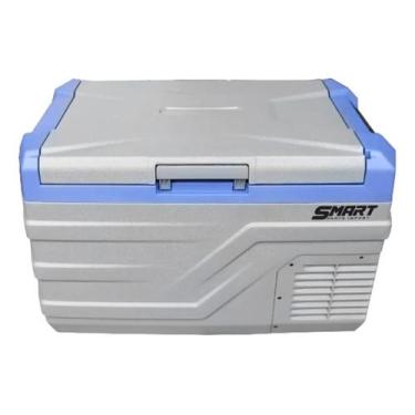 Imagem de Geladeira Smart 1 Porta Azul/cinza 30l - Resfri Ar
