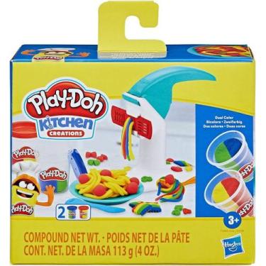 Imagem de Play Doh Macarrão Mágico Hasbro F3465 - Brinquedo Criativo para Crianç