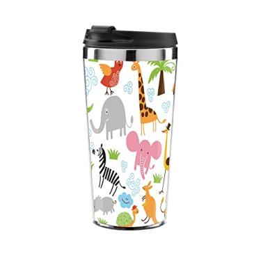 Imagem de Copo Termico Personalizado Animais