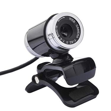 Imagem de SevenDwarf Webcams USB Plug and Play Computador HD Webcam Remote Video Office Free Drive com microfone foco manual para Skype Live Class Conference Câmera de vídeo Desktop Laptop Webcams